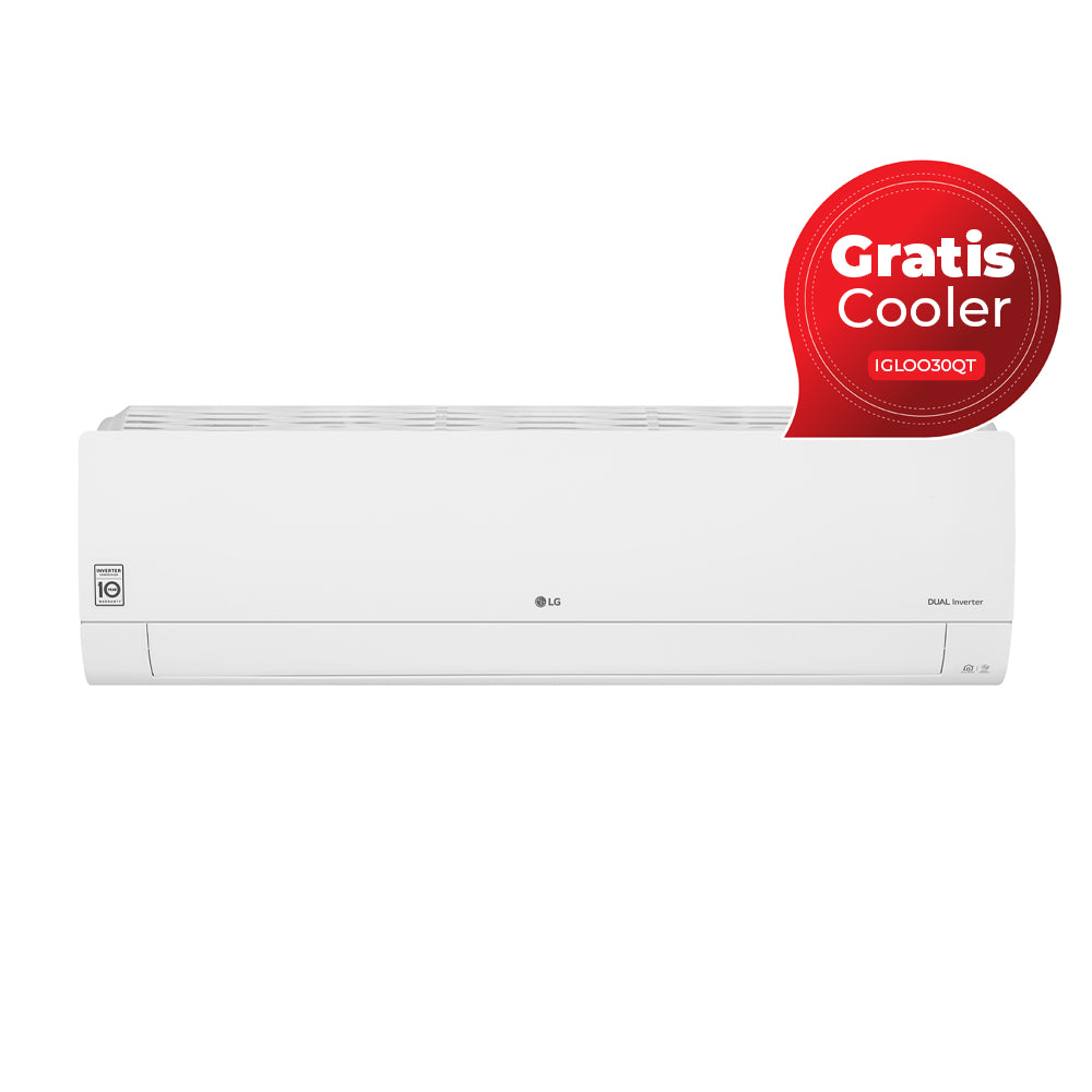 LG Aire Acondicionado Split DUAL Inverter 33,000 BTU | SEER 20 | DUALCOOL | Smart ThinQ WiFi | Hasta 70% de Ahorro | 220v
