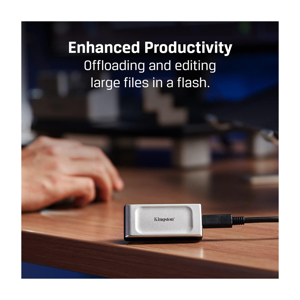 Kingston Disco Duro Externo SSD | USB 3.2 2x2 de 2TB