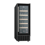 Drija Syrah 20 Vinera Empotrable de Compresor de 20 Botellas | Rejillas de Madera Deslizables