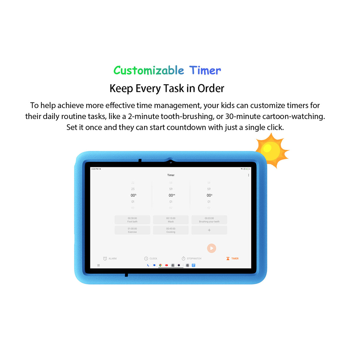 Blackview Tab A6 Kids de 10.1" | 128GB | WiFi | Azul