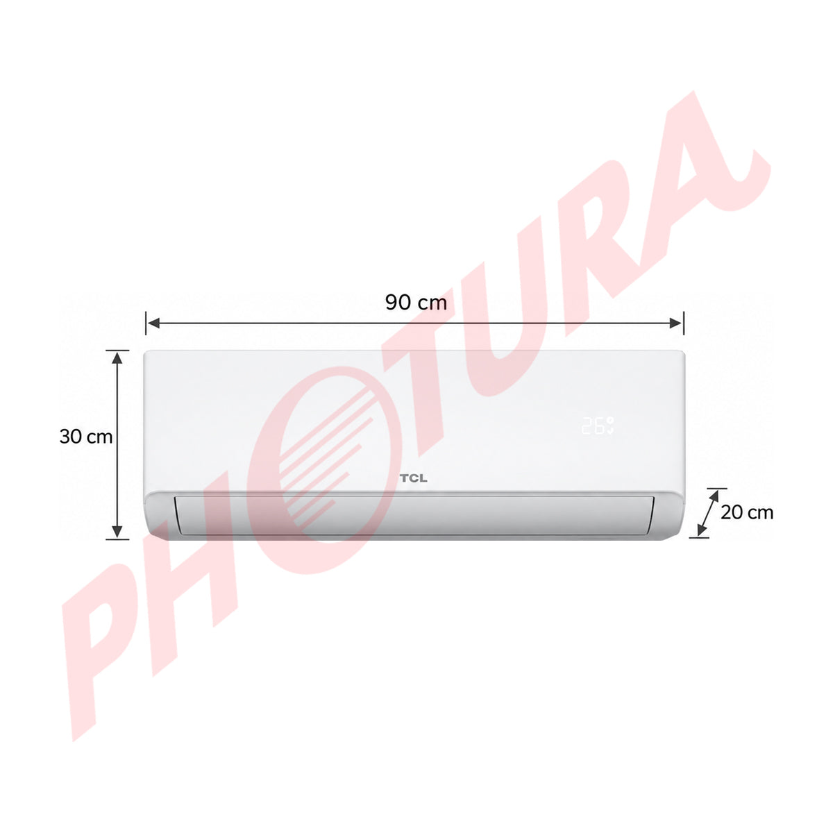 TCL Aire Acondicionado Split Inverter 18,000 BTU | SEER 18 | SaveIN AI | Tecnología T-AI | 220v