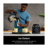 Ninja Detect Power Blender Pro Duo Licuadora de 3 Velocidades | BlendSense | Tecnología Total Crushing | Pulso | 0.71L & 2.1L | 1800W | Negro