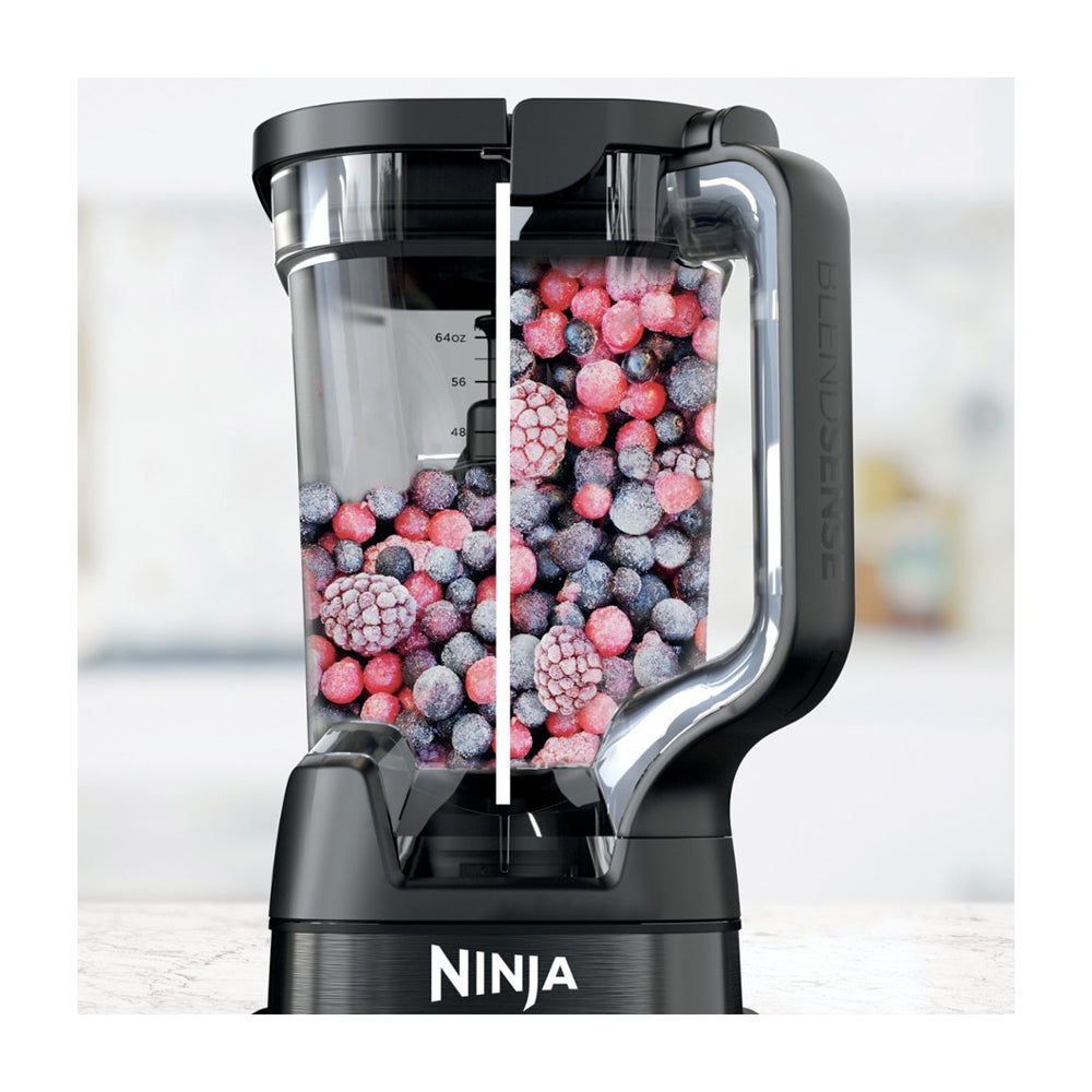Ninja Detect Power Blender Pro Duo Licuadora de 3 Velocidades | BlendSense | Tecnología Total Crushing | Pulso | 0.71L & 2.1L | 1800W | Negro