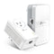 TP-Link Kit de Powerline WiFi | Doble Banda | Gigabit | Homeplug AV2 | Plug & Play | OneMesh | Ideal para 4K | Compacto | Hasta 1000Mbps