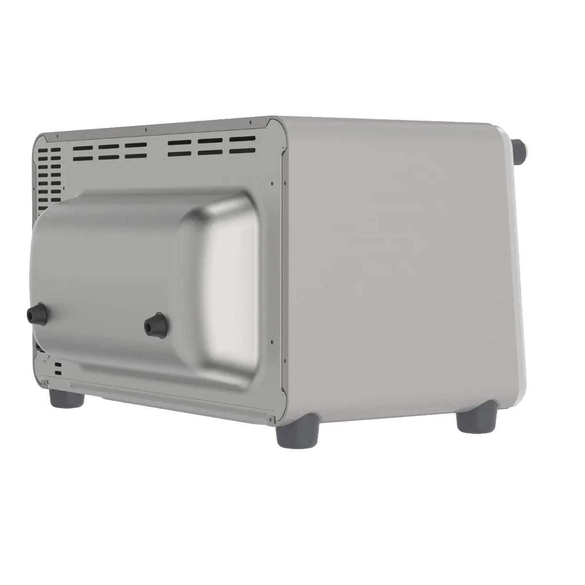 Black & Decker Horno Eléctrico con Freidora de Aire | Tostador | Bandeja Deslizable | Acero Inoxidable | Plateado