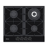 Drija Toscana 60 Pro Estufa Empotrable a Gas de Vidrio Templado | 4 Quemadores | 4 Válvulas de Seguridad