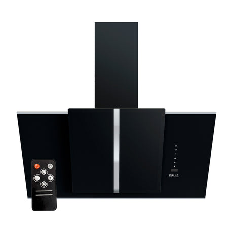 Drija Triangolo 60 Extractor de Grasa | Tipo Chimenea | 3 Velocidades | Panel Táctil | Control Remoto | 2 Filtros de Carbón | 1 Filtro de Aluminio | 650m3/H