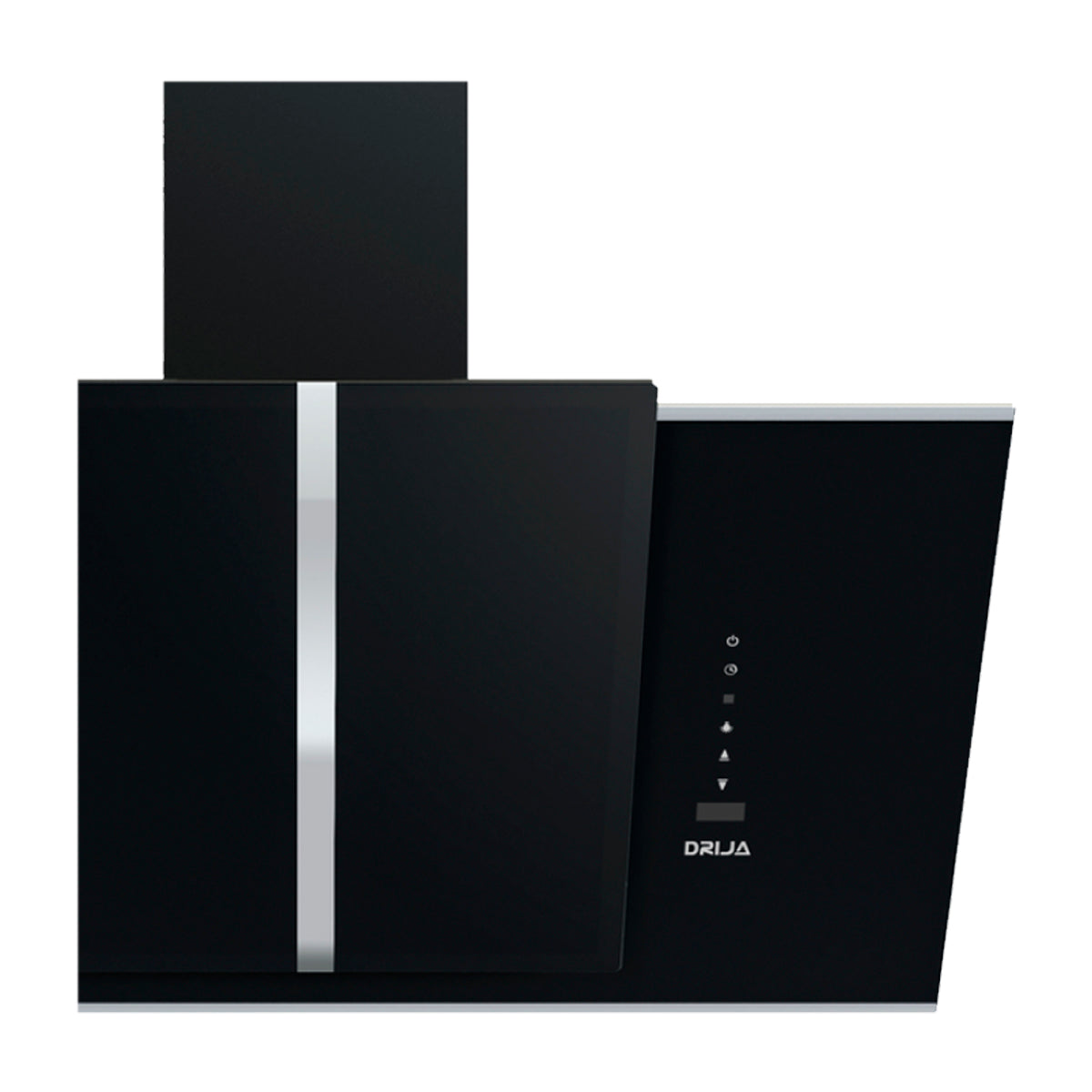 Drija Triangolo 60 Extractor de Grasa | Tipo Chimenea | 3 Velocidades | Panel Táctil | Control Remoto | 2 Filtros de Carbón | 1 Filtro de Aluminio | 650m3/H