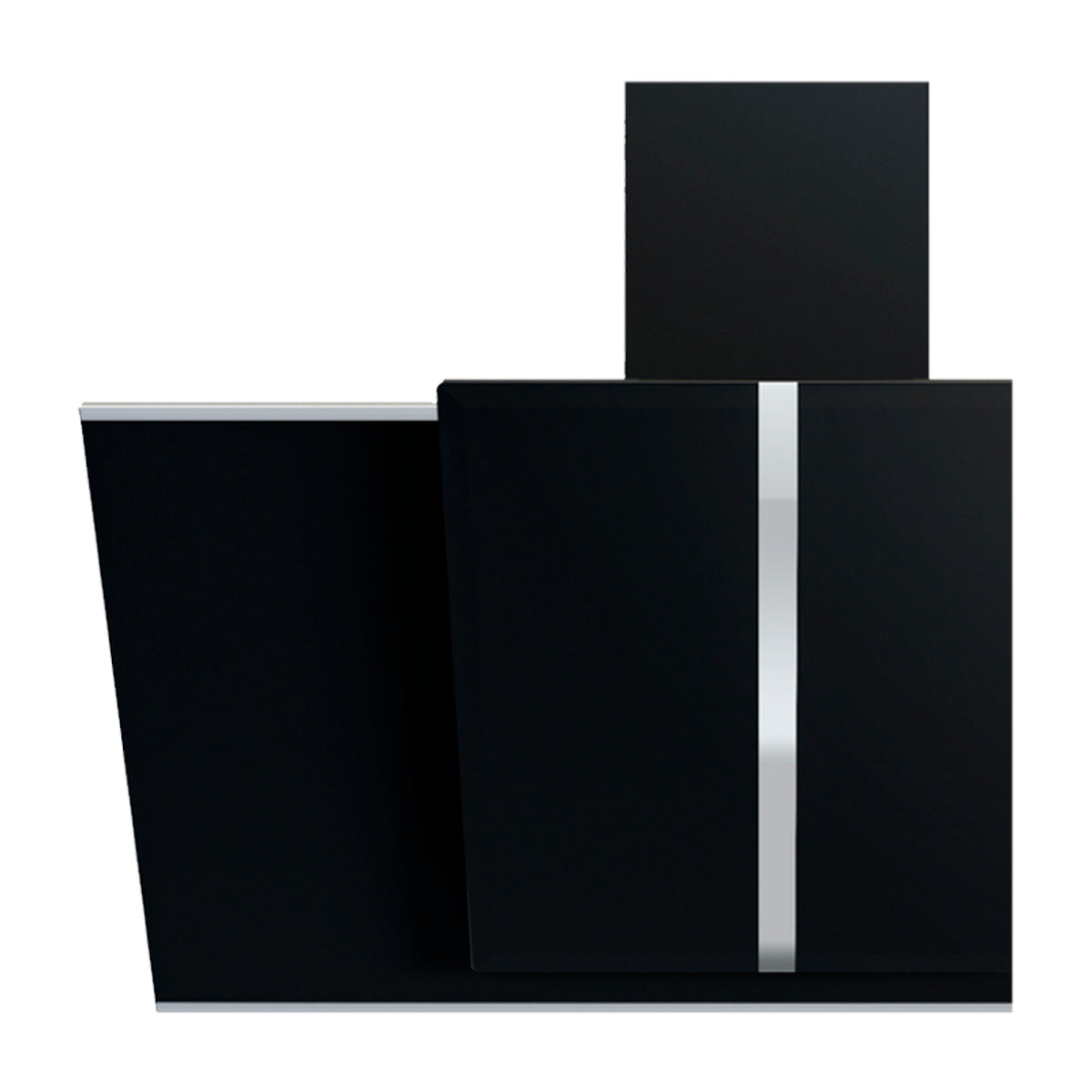 Drija Triangolo 76 Extractor de Grasa | Tipo Chimenea | 3 Velocidades | Panel Táctil | Control Remoto | 2 Filtros de Carbón | 1 Filtro de Aluminio | 650m3/H