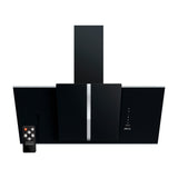 Drija Triangolo 90 Extractor de Grasa | Tipo Chimenea | 3 Velocidades | Panel Táctil | Control Remoto | 2 Filtros de Carbón | 1 Filtro de Aluminio | 650m3/H