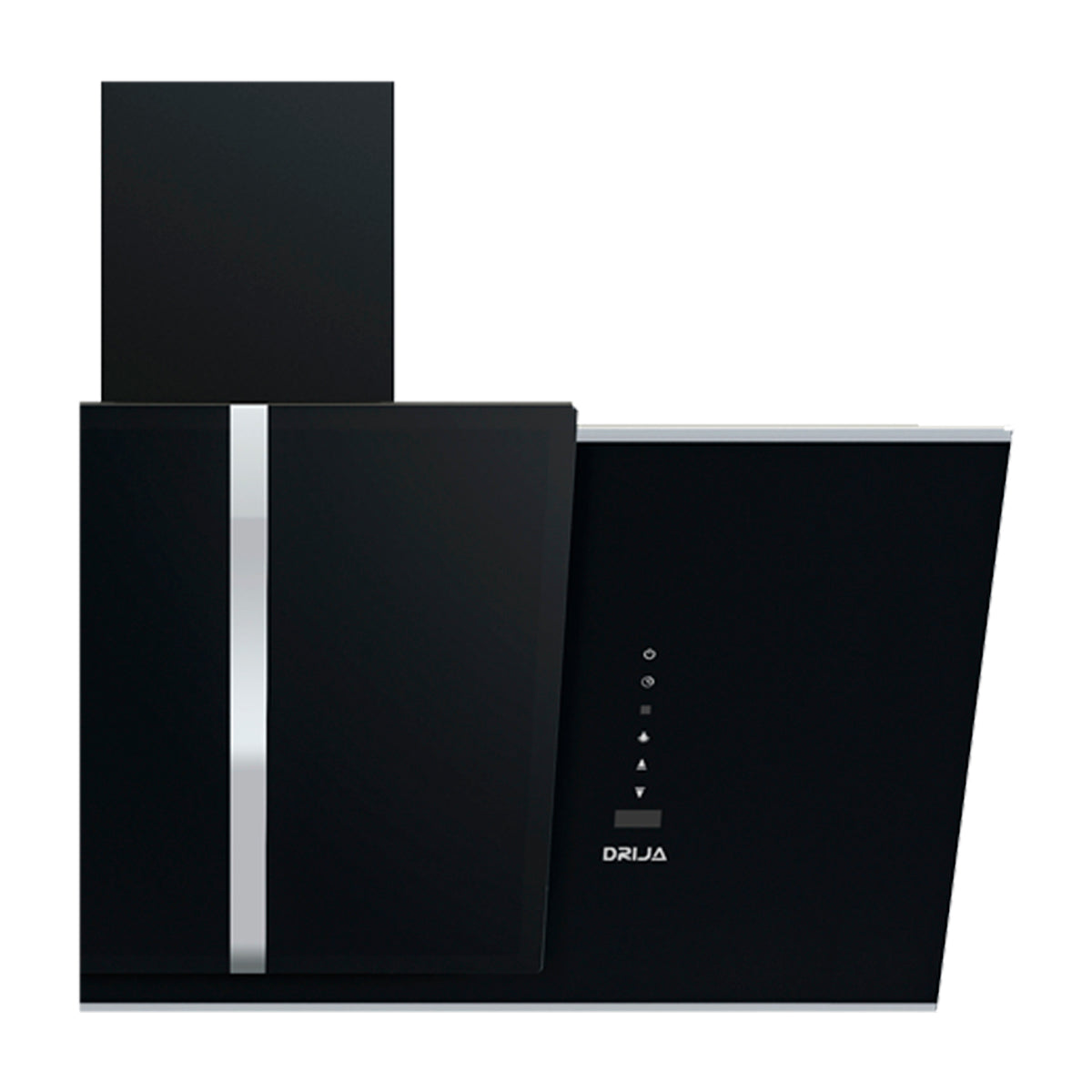 Drija Triangolo 90 Extractor de Grasa | Tipo Chimenea | 3 Velocidades | Panel Táctil | Control Remoto | 2 Filtros de Carbón | 1 Filtro de Aluminio | 650m3/H