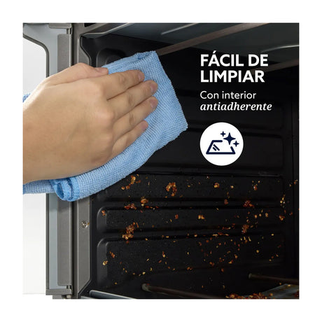 Oster TSSTTV42FDMAFNS Horno Eléctrico de 42L | Freidora de Aire | 5 Funciones | Acero Inoxidable