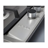 Drija Turin 60 Estufa Empotrable a Gas de Acero Inoxidable | 4 Quemadores | 4 Válvulas de Seguridad