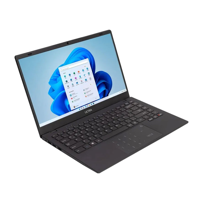 Ultra Laptop 14" HD, Intel Celeron N4020C, 4GB RAM, 128GB SSD, Windows 11 Home | Gris