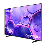 Samsung UN50U8000F Televisor LED Crystal UHD 4K HDR Smart de 50" | Procesador Crystal 4K | 4K AI Upscaling | Motion Xcelerator | Q-Symphony