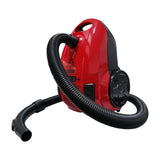 Sankey Aspiradora para Seco | Filtro de Hepa | Cordon Retractil | 2L | 1200W | Rojo Negro
