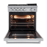 Drija Venecia 90 Estufa a Gas de Acero Inoxidable | Convección | Enc. Eléctrico | 36" | 5 Quemadores