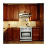 Drija Venecia 90 Estufa a Gas de Acero Inoxidable | Convección | Enc. Eléctrico | 36" | 5 Quemadores