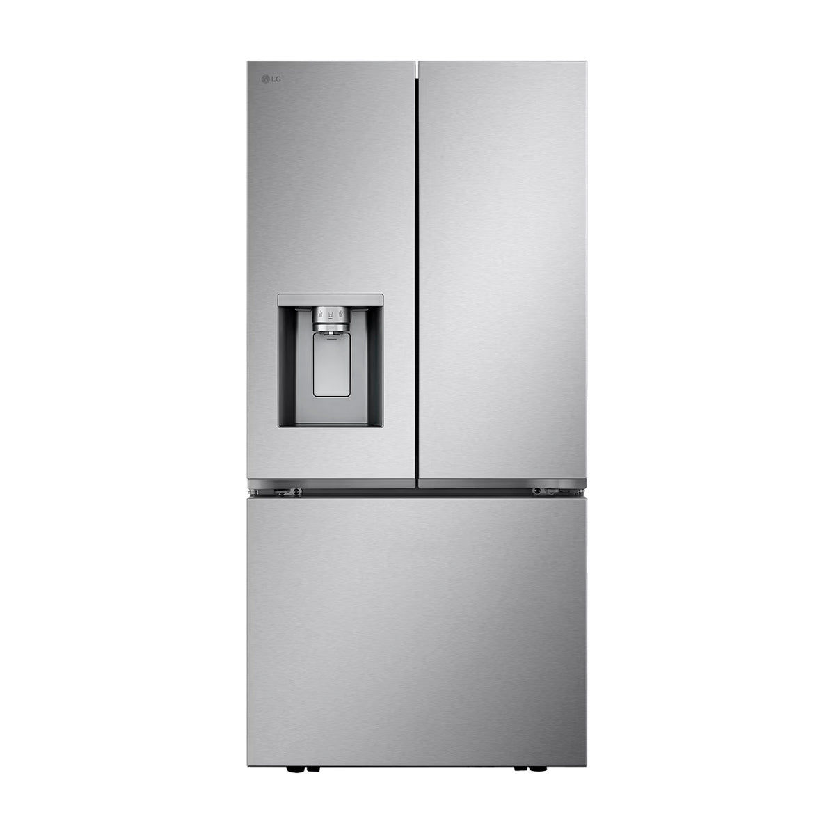 LG Refrigeradora French Door Smart Inverter de 3 Puertas | Linear Cooling | Multi Air Flow | Dispensador de Agua y Hielo | 24.47p3