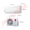 LG Aire Acondicionado Split Dual Inverter 9,000 BTU | SEER 16 | DUALCOOL | WiFi | ThinQ | Modo Silencioso | 220v