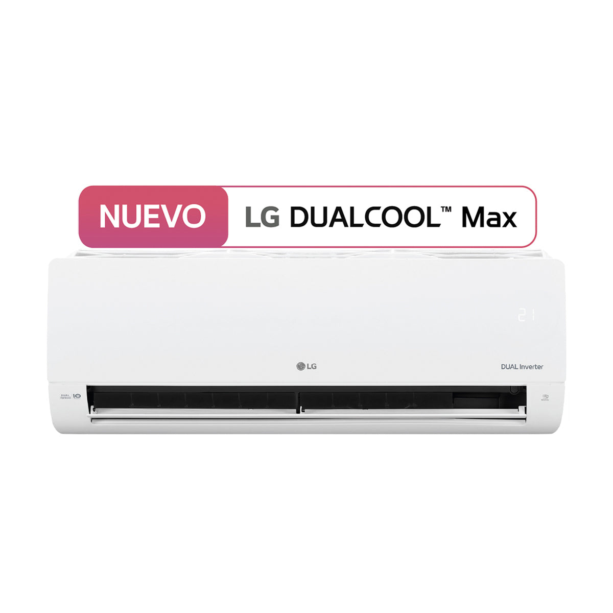 LG Aire Acondicionado Split DUAL Inverter 22,000 BTU | SEER 19 | DUALCOOL | WiFi | ThinQ | kW Manager | Auto Clean+ | 220v