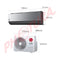 LG Aire Acondicionado Split Dual Inverter 18,300 BTU | SEER 19.5 | ARTCOOL | Smart ThinQ WiFi | Ionizer | Modo Silencioso | 220v