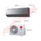 LG Aire Acondicionado Split Dual Inverter 22,000 BTU | SEER 20 | ARTCOOL | Smart ThinQ WiFi | Ionizer | Modo Silencioso | 220v