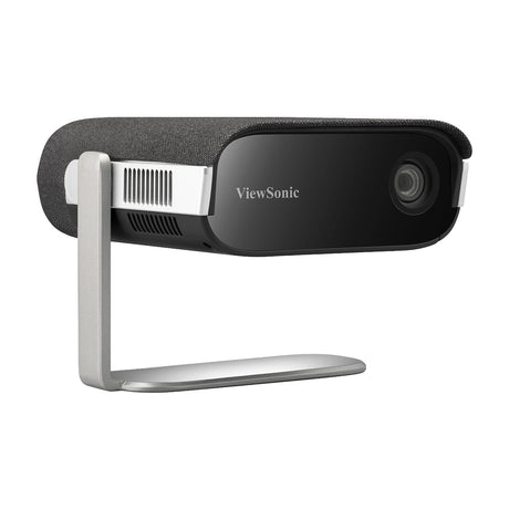 ViewSonic M1X Proyector Portátil Smart | WVGA | 360 Lúmenes | 24" - 100" | 16:9 | WiFi | Bluetooth | Cinema SuperColor+ | Smart Stand 360° | Altavoces Harman Kardon | Conexión Inalámbrica