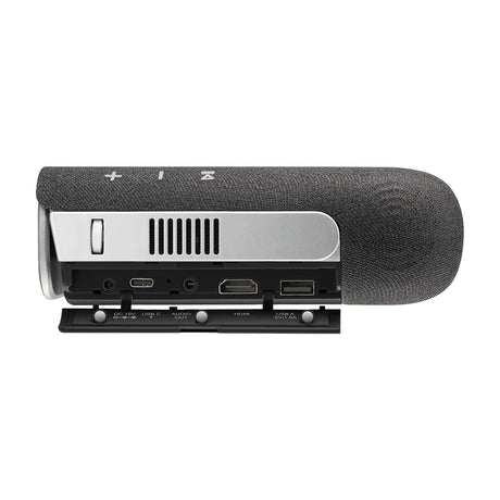 ViewSonic M1X Proyector Portátil Smart | WVGA | 360 Lúmenes | 24" - 100" | 16:9 | WiFi | Bluetooth | Cinema SuperColor+ | Smart Stand 360° | Altavoces Harman Kardon | Conexión Inalámbrica