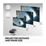 ViewSonic M1X Proyector Portátil Smart | WVGA | 360 Lúmenes | 24" - 100" | 16:9 | WiFi | Bluetooth | Cinema SuperColor+ | Smart Stand 360° | Altavoces Harman Kardon | Conexión Inalámbrica