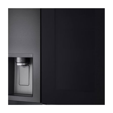 LG Refrigeradora Side By Side InstaView Door-In-Door Smart Inverter | ThinQ | Craft Ice | Linear/Door Cooling | Hygiene Fresh+ | UVNano | Dispensador de Agua y Hielo | 22.42p3 | Negro Matte