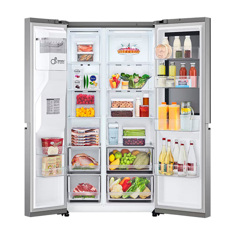 LG Refrigeradora Side By Side InstaView Door-In-Door Linear Inverter | ThinQ | Craft Ice | Linear/Door Cooling | Hygiene Fresh+ | Dispensador de Agua y Hielo | 27.1p3