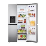 LG Refrigeradora Side By Side Smart Inverter | Multi Air Flow | Linear/Door Cooling | UVNano | Dispensador de Agua y Hielo | 26.27p3