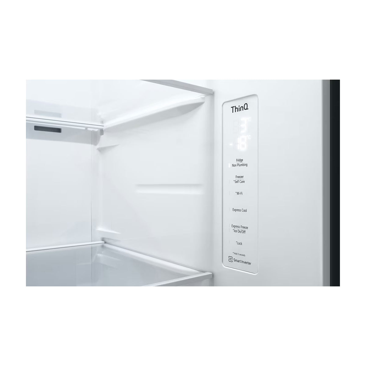 LG Refrigeradora Side By Side Smart Inverter | Multi Air Flow | Linear/Door Cooling | UVNano | Dispensador de Agua y Hielo | 26.27p3