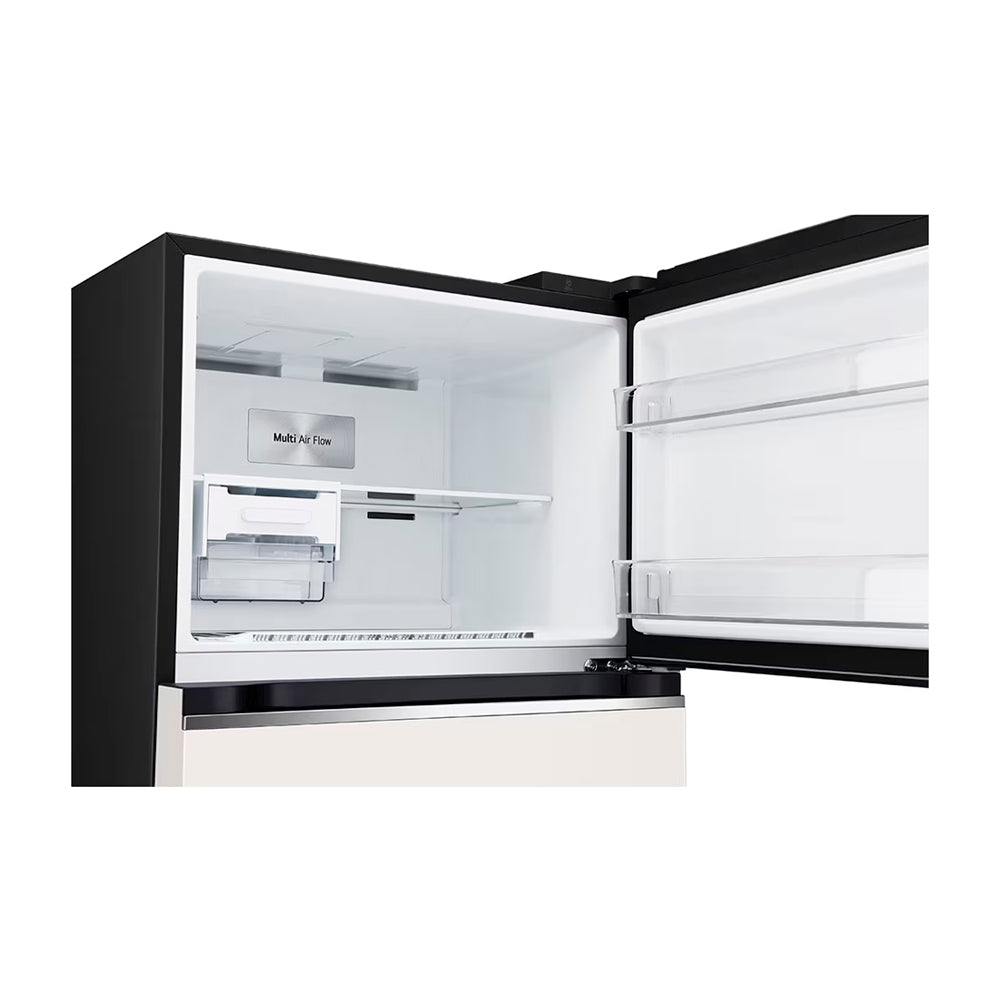 LG Refrigeradora Top Freezer Smart Inverter | Linear Cooling | Multi Air Flow | Door Cooling + | 14p3 | Nature Beige