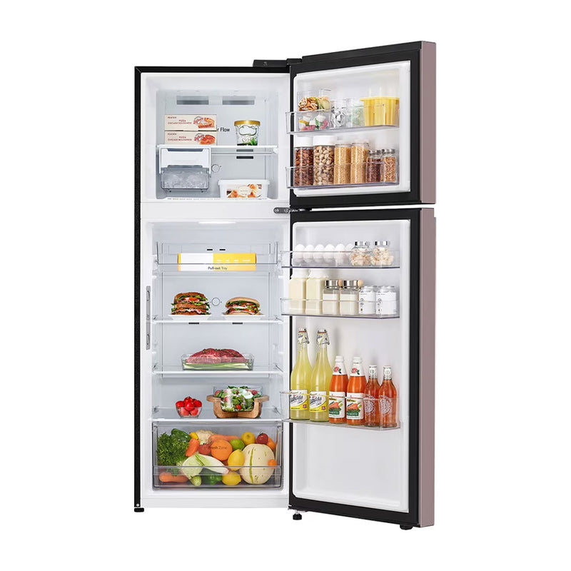 LG Refrigeradora Top Freezer Smart Inverter | Linear Cooling | Multi Air Flow | Door Cooling + | 13.2p3 | Clay Pink