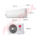 LG Aire Acondicionado Split Dual Inverter 11,200 BTU | SEER 16.5 | DUALCOOL | Rápido Enfriamiento | Modo Silencioso | 220v