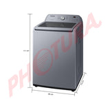 Samsung Lavadora Automática Digital Inverter de Carga Superior | Aqua Saving | Magic Filter | 17kg | Gris