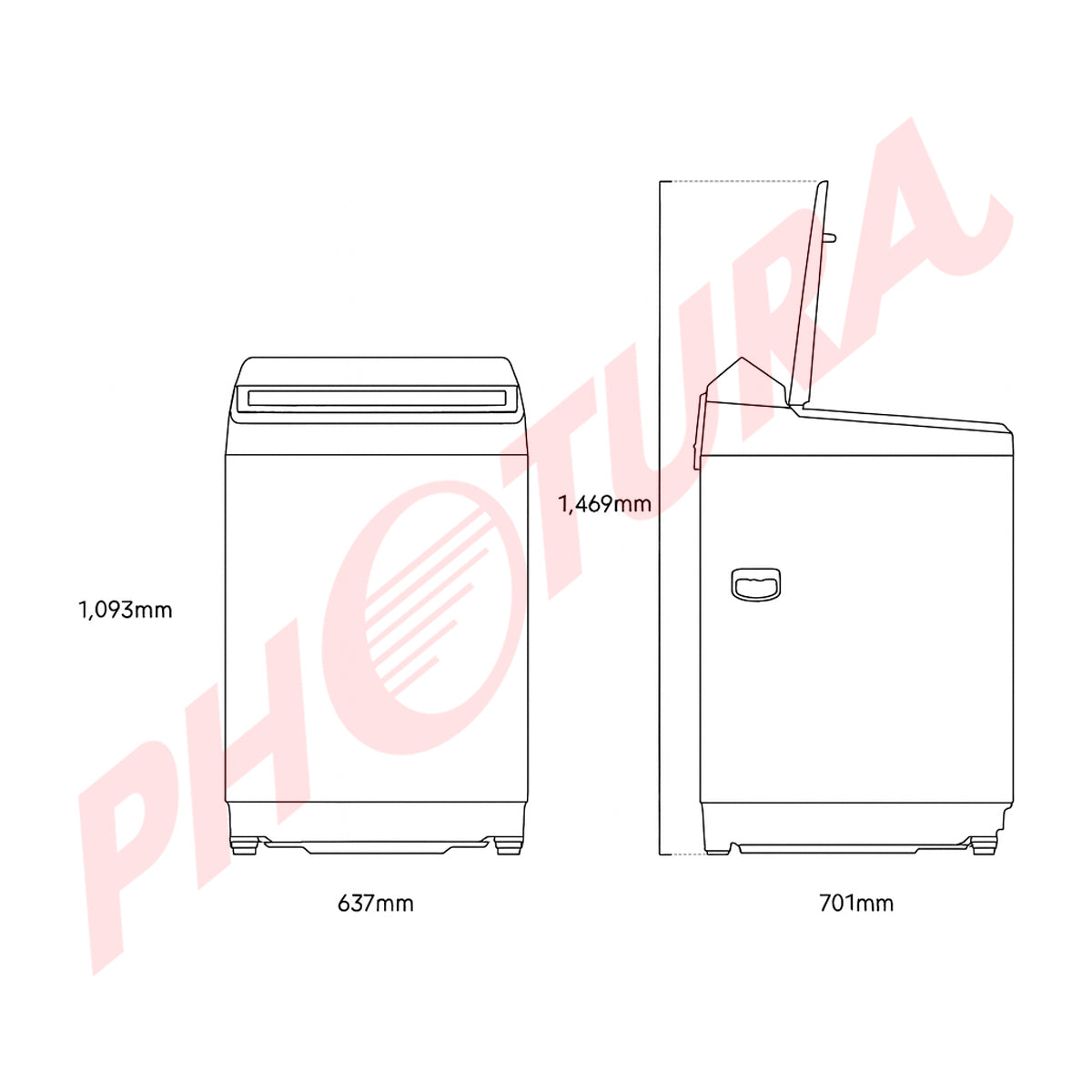 Samsung Lavadora Automática Digital Inverter de Carga Superior | Ecobubble | Magic Filter | VRT Plus | 21kg | Gris