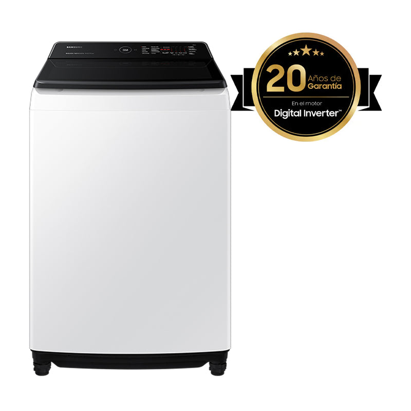 Samsung Lavadora Automática Digital Inverter de Carga Superior | Ecobubble | Magic Filter | VRT | 21kg