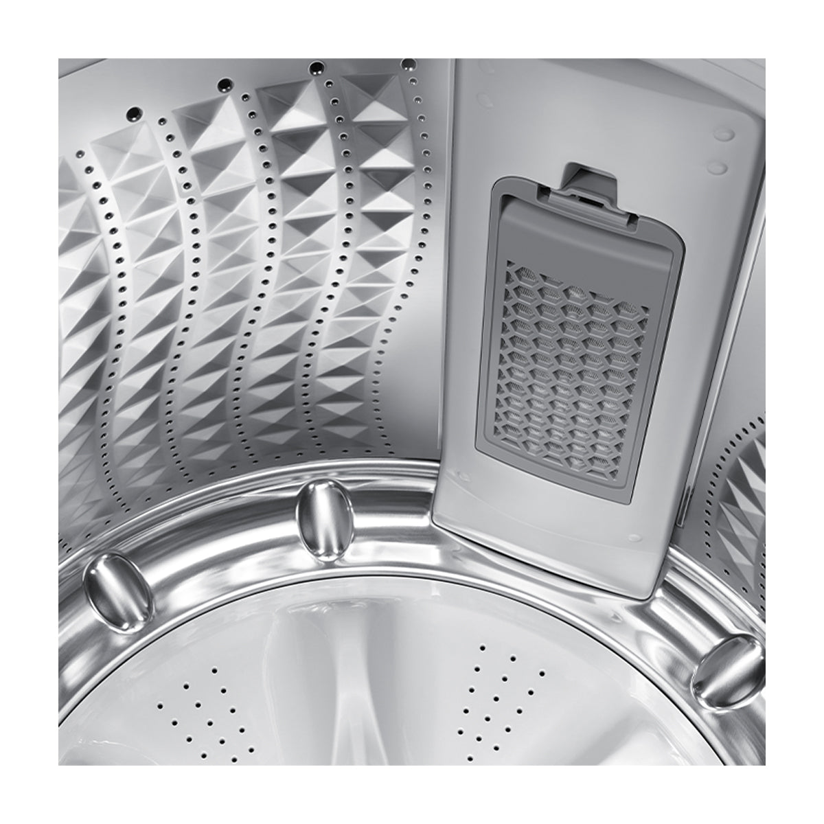 Samsung Lavadora Automática Digital Inverter de Carga Superior | Ecobubble | Magic Filter | VRT | 21kg