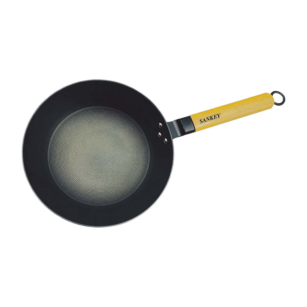 Sankey Sartén Wok de 30cm | Superficie de Panal de Abeja - Photura
