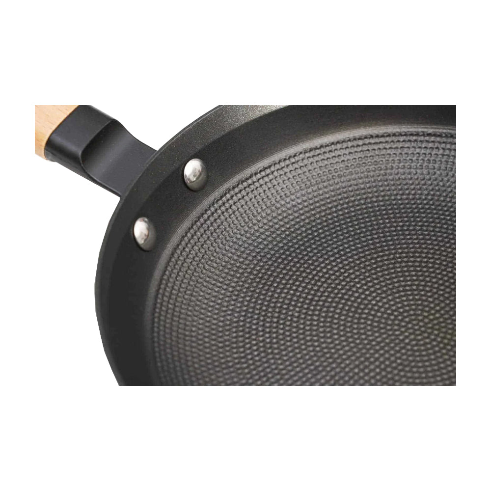 Sankey Sartén Wok de 30cm | Superficie de Panal de Abeja - Photura