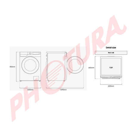 Samsung Lavadora Secadora Eléctrica 2-en-1 Digital Inverter de Carga Frontal | AI Control | AI Ecobubble | Air Wash | VRT Plus | 11kg