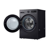 LG Lavadora Secadora Eléctrica 2-en-1 Inverter AI Direct Drive de Carga Frontal | ThinQ | AI DD | TurboWash | Steam | 16kg | Grafito