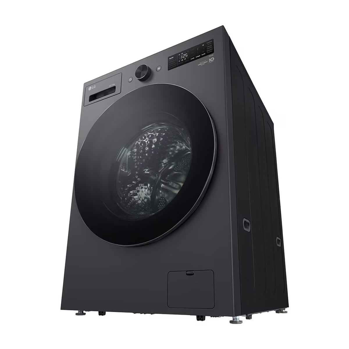 LG Lavadora Secadora Eléctrica 2-en-1 Inverter AI Direct Drive de Carga Frontal | ThinQ | 6 Motion DD | TurboWash | Steam | 20kg | Gris