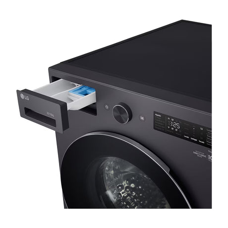 LG Lavadora Secadora Eléctrica 2-en-1 Inverter AI Direct Drive de Carga Frontal | ThinQ | 6 Motion DD | TurboWash | Steam | 20kg | Gris