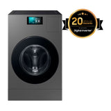 Samsung BESPOKE AI Lavadora Secadora Eléctrica 2-en-1 Digital Inverter de Carga Frontal | AI Opti Wash | AI Optimal Dry | VRT Plus | 26kg | Gris