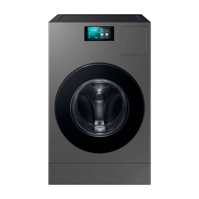 Samsung Bespoke AI Lavadora Secadora Eléctrica 2-en-1 Digital Inverter de Carga Frontal | AI Opti Wash | AI Optimal Dry | VRT Plus | 26kg | Gris