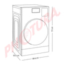 Samsung Bespoke AI Lavadora Secadora Eléctrica 2-en-1 Digital Inverter de Carga Frontal | AI Opti Wash | AI Optimal Dry | VRT Plus | 26kg | Gris